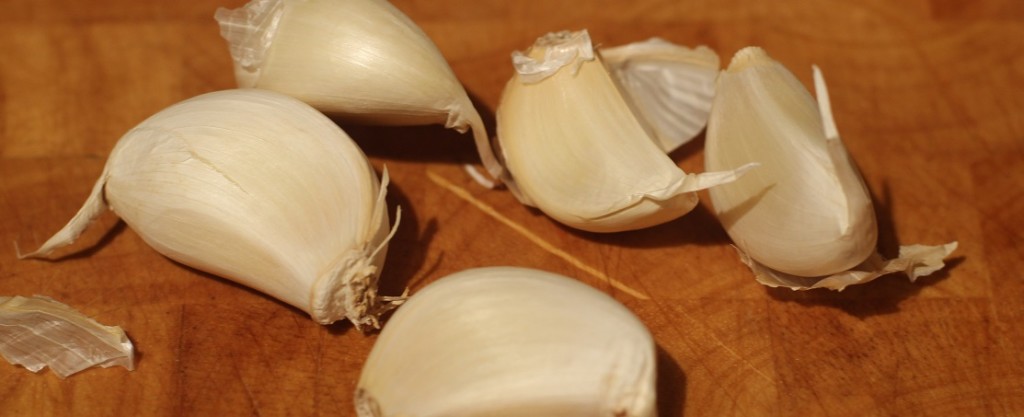 Five cloves of garlic